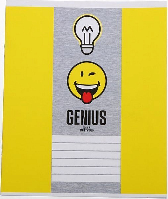 Зошит шкільний 12 аркушів у лінію 3 Smiley