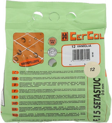 Фуга Cercol F.15 Setastuc 12 2 кг ваниль 