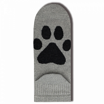 Шкарпетки жіночі Premier Socks з лапкою р.23-25 сірий