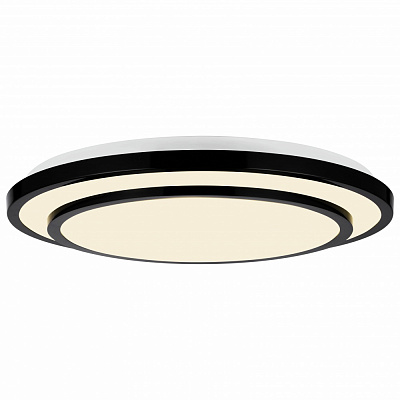 Светильник потолочный Sensio RIMA с пультом 60 Вт белый с черным 3000-6500 К LED-SENS-RIMA-60