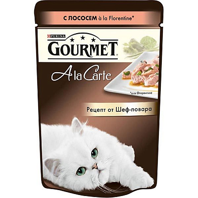 Корм Purina Gourmet A la Carte з лососем 85 г