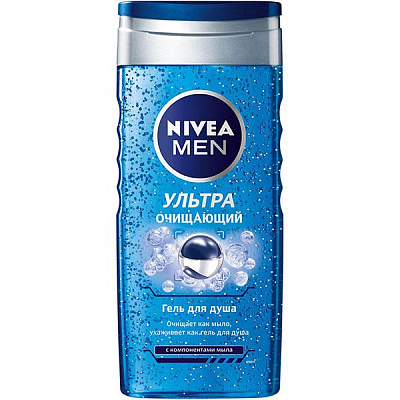 Гель для душа Nivea Ультра-Очищающий 250 мл
