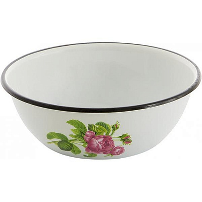 Миска емальована Троянда 4 л Idilia