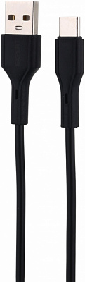 Кабель Expert USB-A to USB-C 2.4А 1 м black