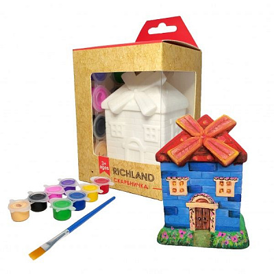 Набір для творчості скарбничка-розмальовка Будиночок Річ-Ленд