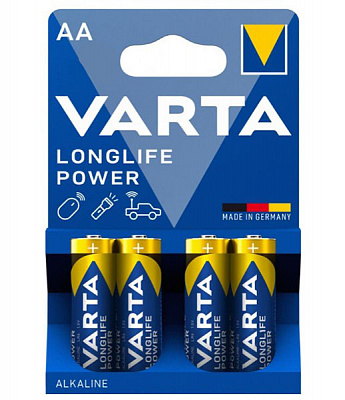 Батарейка Varta Longlife Power AA (R6, 316) 4 шт. (30705051) 