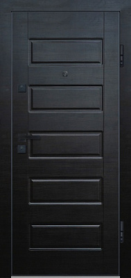 Дверь входная FORZA GROUP ЛЕРМА венге горизонт темный 2050х860 мм правая