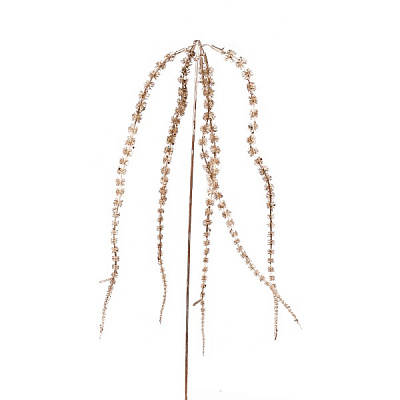 Веточка декоративная YES! Fun золото глиттер 90 см 973894 