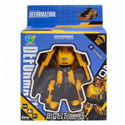 Робот-трансформер Qunxing Toys Желтый спорткар 788-23Y_E 