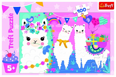 Пазлы Trefl Веселые ламы 6335792