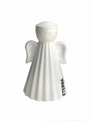 Статуэтка Eterna 1402-13 ангел 13х8х6 см белый