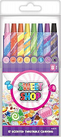 Набор карандашей SWEET SHOP Выкрутасики (восковые ароматные) - 8 цветов 42073
