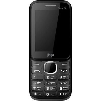 Мобільний телефон Jinga black (Jinga Simple 2.4 Black)