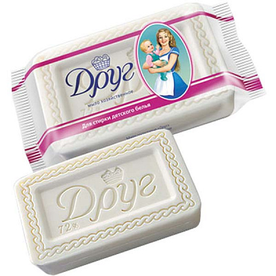 Хозяйственное мыло Друг для детского белья 125 г