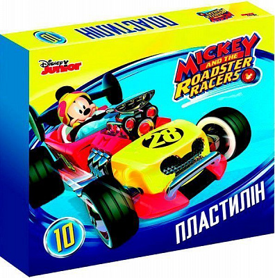 Пластилін Mickey Mouse 10 кольорів Міцар+