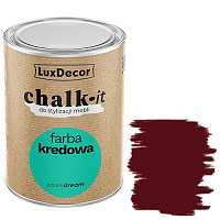 Краска LuxDecor Chalk-it rubyforce мат 0,125 л