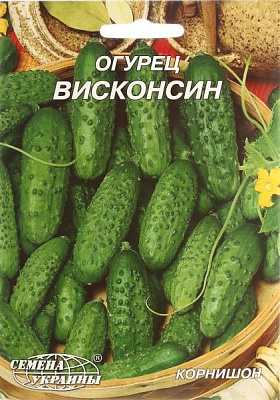 Насіння Семена Украины огірок Вісконсин 10 г 10г