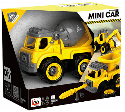 Конструктор DIY Spatial Creativity Бетонозмішувач 6548091