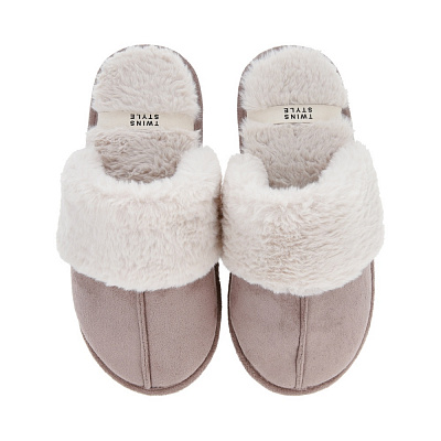 Тапки домашние Twins HS-LUX р.40 мокко
