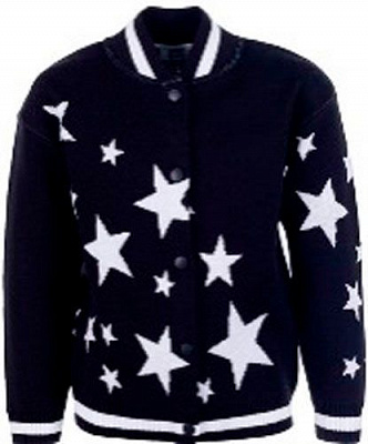 Бомбер Gang р.122 черный 19BG163-7-1850 