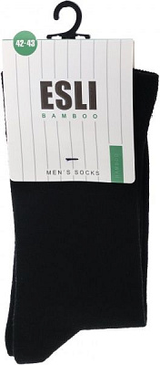 Шкарпетки ESLI BAMBOO 14С-121СПЕ р. 42-43 чорний
