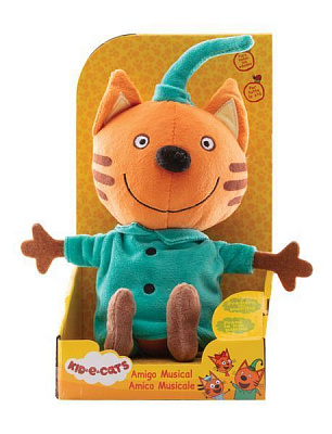 Мягкая игрушка Три кота со звуковыми эффектами в ассортименте 20 см Т35060