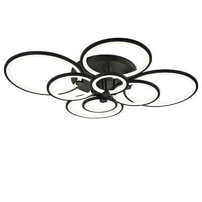 Люстра светодиодная Victoria Lighting 198 Вт черный Argo/PL8 black 