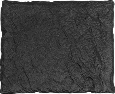 Блюдо прямокутне Lavastone Black 25x20x1,3 см