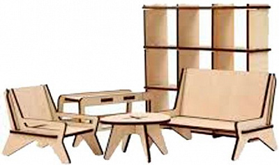 Набор для декупажа гостиная 1 модерн Rosa Talent 