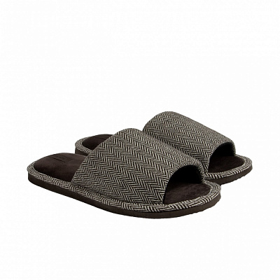 Тапки домашние Twins VL елка 12619 р.42/43 коричневый