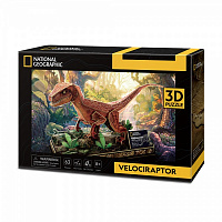 3D-пазл CubicFun National Geographic Dino Велоцираптор DS1053h