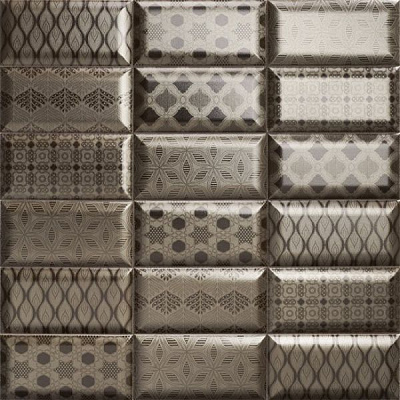 Плитка Mainzu Бампі Метал 10x20 