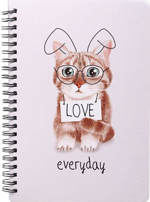 Блокнот Современные коты в театре 21x15 см