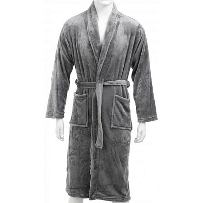 Халат чоловічий La Nuit Класик XL темно-сірий