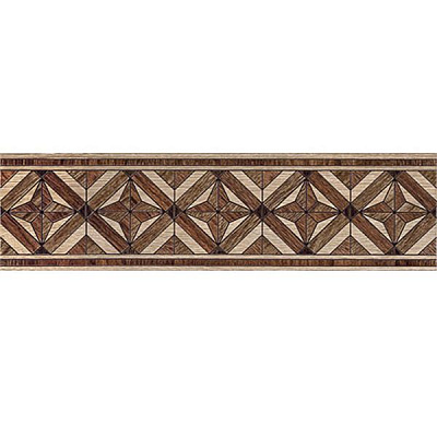 Бордюр Интеркерама Massima 150x500 мм коричневый