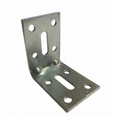 Кутник монтажний оцинкований B&G рівносторонній 50x50x35 мм 1,8 мм