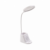 Настольная лампа офисная Luna Home 5 Вт без цоколя белый ALT-7700W