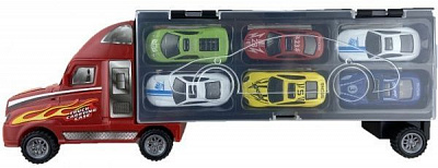 Грузовик с модельками 12 шт. 1:43 MTS14
