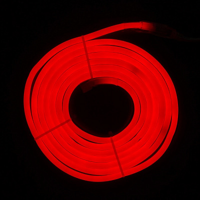 Электрогирлянда линейная Девилон Гибкая трубка красная 950019 светодиодная (LED) 3 м 