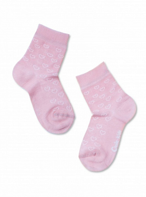 Шкарпетки для дівчаток Conte-Kids Class 13С-9СП 610 р.22 світло-рожевий