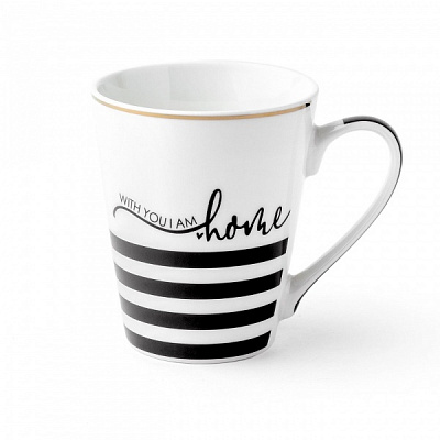 Чашка Black & White 310 мл RH-101032006-3 Rosem Home