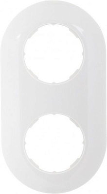 Рамка двухместная UP! (Underprice) Retro универсальная белый HSN-FRP.H1G2-WH