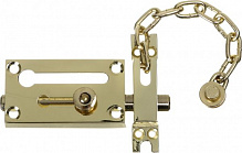 Цепочка для дверей с задвижкой RDA 37923 полированная латунь