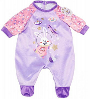 Одяг для ляльки Zapf Baby Born_Святковий комбінезон лавандовий 831090-1