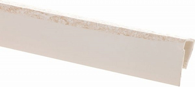 Профиль монтажный ПВХ стартовый 3м травертино бежевый