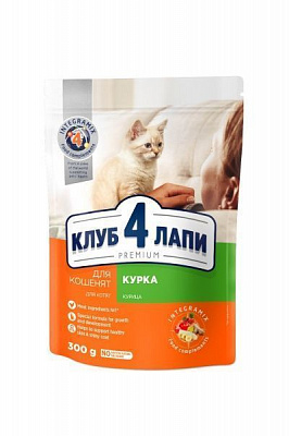 Корм Club 4 Paws для котят с курицей
