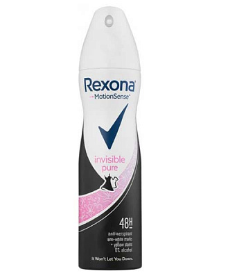 Антиперспірант для жінок Rexona Невидима Чистий діамант 150 мл