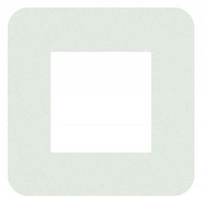 Рамка одноместная Efapel Latina белый матовый 42910 TBM