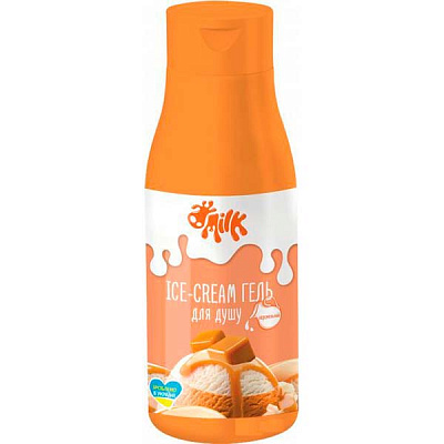 Крем-гель для душа Milk Ice-cream Карамель 500 мл