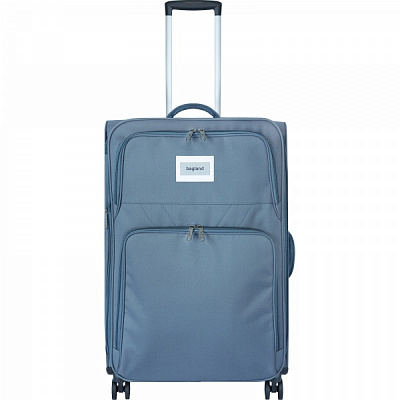 Чемодан Bagland 63 л серый Валенсия серый (3796627) 
